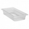 Bac en polypropylène translucide Cambro GN 1/3 profondeur 65mm CJ662 Cambro