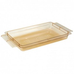 Bac haute température avec poignées Cambro H-Pan® GN 1/1 profondeur 65mm CJ665 Cambro