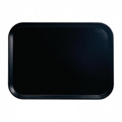 Plateau fibre de verre Camtray Cambro noir 265x325mm CJ666 Cambro