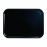 Plateau fibre de verre Camtray Cambro noir 265x325mm CJ666 Cambro