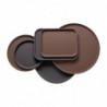 Plateau rectangulaire fibre de verre antidérapant Camtread Cambro noir 325 x 530mm CJ667 Cambro