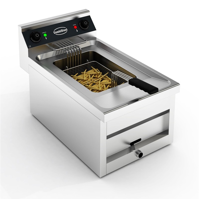 FRITEUSE POSABLE ÉLECTRIQUE 1X12L 9KW 7455.0935 COMBISTEEL FRITEUSE POSABLE ÉLECTRIQUE 1X12L 9KW 7455.0935 COMBISTEEL