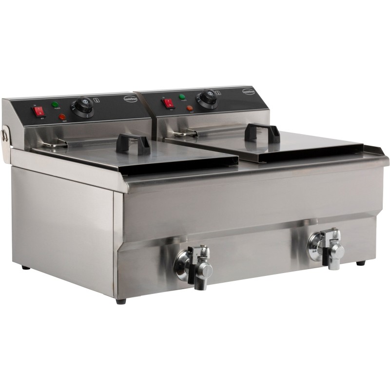 FRITEUSE POSABLE ÉLECTRIQUE 2X10 L 7455.1007 COMBISTEEL FRITEUSE POSABLE ÉLECTRIQUE 2X10 L 7455.1007 COMBISTEEL
