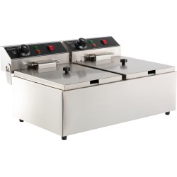 FRITEUSE POSABLE ÉLECTRIQUE 2X6 L 7455.1008 COMBISTEEL