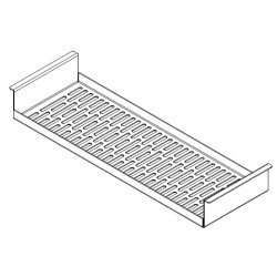 EGOUTTOIR POUR SNACK 7020.1030 COMBISTEEL