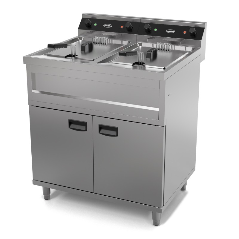 FRITEUSE ÉLECTRIQUES 2X12L 2X6KW 7455.0960 COMBISTEEL FRITEUSE ÉLECTRIQUES 2X12L 2X6KW 7455.0960 COMBISTEEL