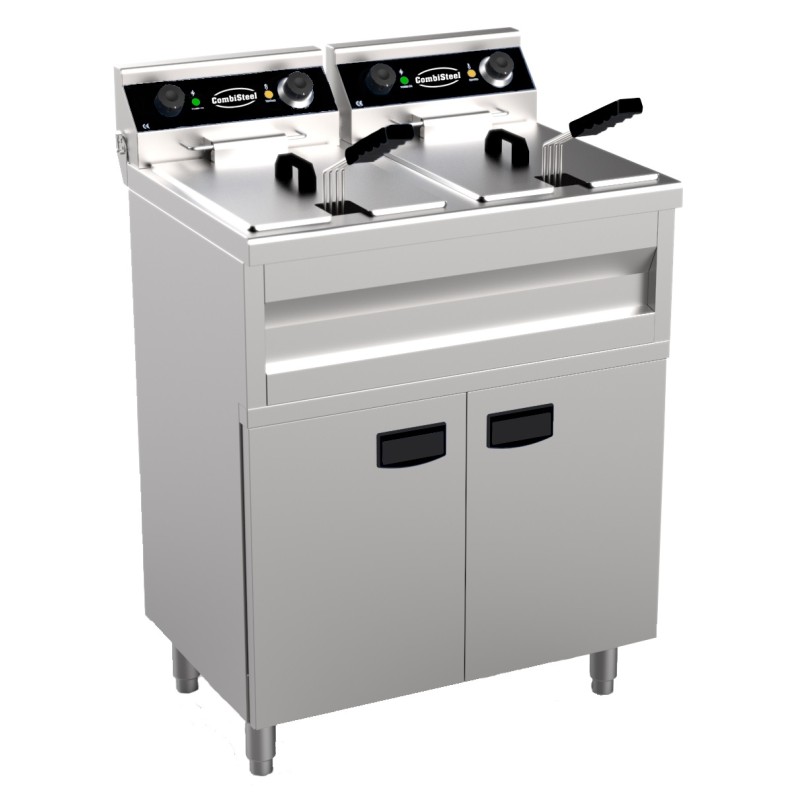 FRITEUSE ÉLECTRIQUES 2X9L 7455.0985 COMBISTEEL FRITEUSE ÉLECTRIQUES 2X9L 7455.0985 COMBISTEEL