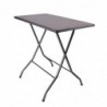 Table pliable rectangulaire Sevelit Pizarra 115x70x110 cm CJ951 Sans Marque