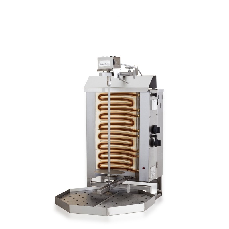 GRILL ELECTRIQUE MOTEUR AU-DESSUS 4 ZONES DE CHAUFFAGE 7049.0020 GYROS GRILL ELECTRIQUE MOTEUR AU-DESSUS 4 ZONES DE CHAUFFAGE 7049.0020 GYROS