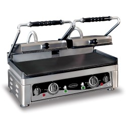 GRILLE DE CONTACT PANINI DOUBLE LISSE/RAINURÉ 7491.0030 COMBISTEEL
