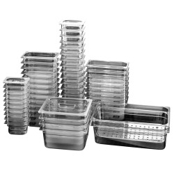GN RÉCIPIENT POLYCARBONATE 1/1GN-65MM 7493.0160 COMBISTEEL