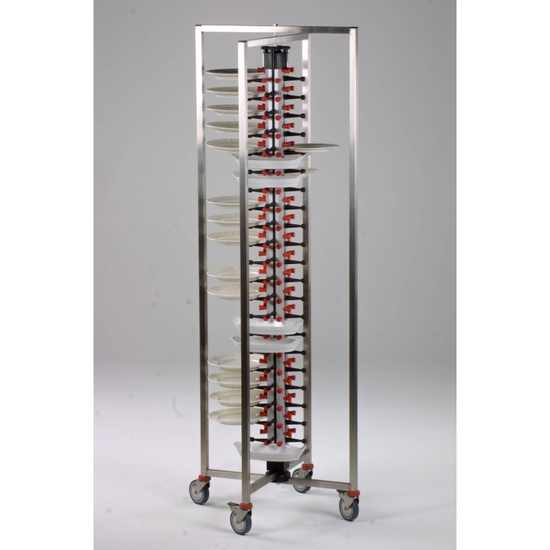 CHARIOT PORTE-ASSIETTES-DRESSÉES ESCAMOTABLE 84 7036.0055 COMBISTEEL CHARIOT PORTE-ASSIETTES-DRESSÉES ESCAMOTABLE 84 7036.0055 COMBISTEEL