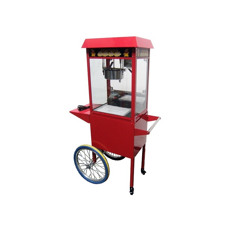 APPAREIL POPCORN INCLUS ROULETTES 7455.0815 COMBISTEEL APPAREIL POPCORN INCLUS ROULETTES 7455.0815 COMBISTEEL