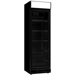 RÉFRIGÉRATEUR 1 PORTE EN VERRE NOIR 7464.0090 COMBISTEEL