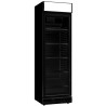 RÉFRIGÉRATEUR 1 PORTE EN VERRE NOIR SENS OUVERTURE PORTE GAUCHE 7464.0093 COMBISTEEL