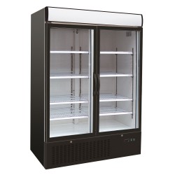 RÉFRIGÉRATEUR 2 PORTES EN VERRE 7450.0140 COMBISTEEL