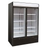 RÉFRIGÉRATEUR 2 PORTES EN VERRE 7450.0140 COMBISTEEL