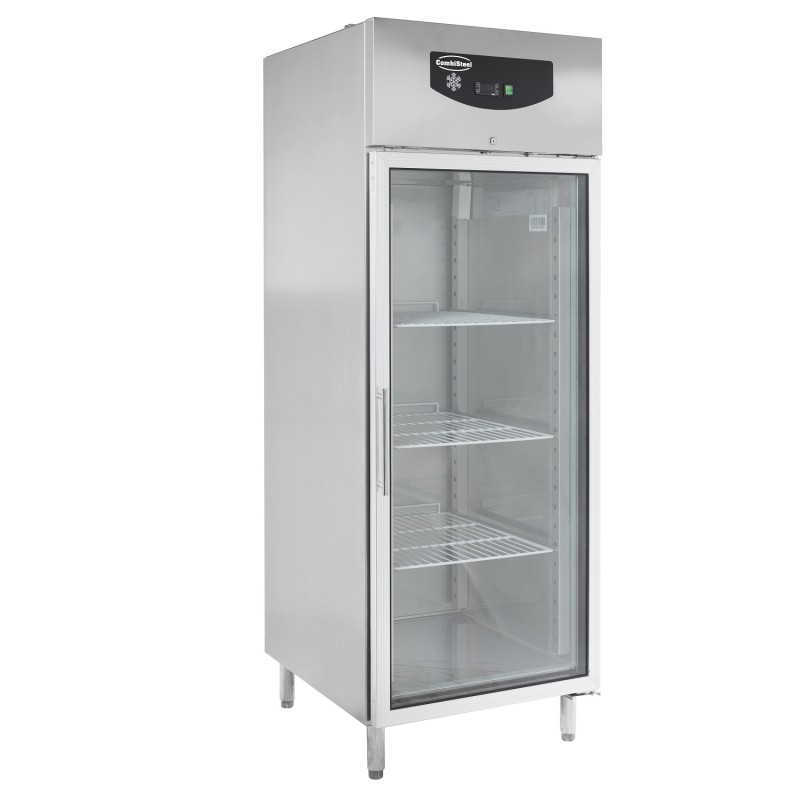 RÉFRIGÉRATEUR EN ACIER INOX 1 PORTE EN VERRE 7450.0152 COMBISTEEL RÉFRIGÉRATEUR EN ACIER INOX 1 PORTE EN VERRE 7450.0152 COMBISTEEL