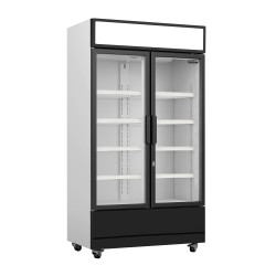 RÉFRIGÉRATEUR 2 PORTES EN VERRE FCU-750 7455.2105 COMBISTEEL