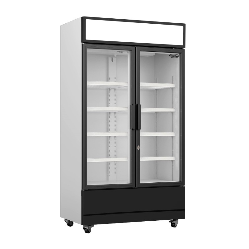 RÉFRIGÉRATEUR 2 PORTES EN VERRE FCU-750 7455.2105 COMBISTEEL RÉFRIGÉRATEUR 2 PORTES EN VERRE FCU-750 7455.2105 COMBISTEEL