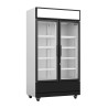 RÉFRIGÉRATEUR 2 PORTES EN VERRE FCU-750 7455.2105 COMBISTEEL