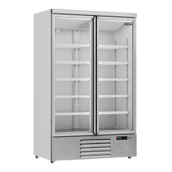 RÉFRIGÉRATEUR 2 PORTES EN VERRE JDE-1000R 7455.2200 COMBISTEEL