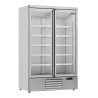 RÉFRIGÉRATEUR 2 PORTES EN VERRE JDE-1000R 7455.2200 COMBISTEEL