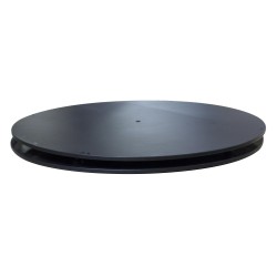 PLATEAU A JAMBON TOURNANT D.750MM DESSUS PEHD NOIR 0045-BAS00337-75 L2G