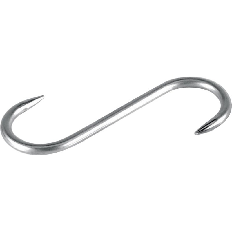 CROCHET ESSE INOX 304 POLI 2 POINTES 03011 L2G CROCHET ESSE INOX 304 POLI 2 POINTES 03011 L2G