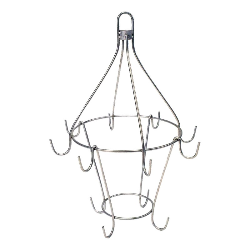 BALANCELLE A LONGES INOX, 12 CROCHETS INOX 03421 L2G BALANCELLE A LONGES INOX, 12 CROCHETS INOX 03421 L2G