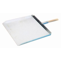 PELLE A FOUR ALUMINIUM, 3 REBORDS 600X580MM  04748 L2G