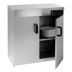ARMOIRE CHAUFFE-ASSIETTES INOX 2 PORTES 103122 L2G