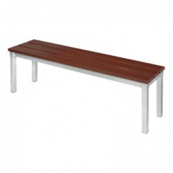Banc extérieur imitation bois de noyer Enviro 1050mm CK814 Gopak