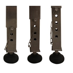 JEU DE 6 CHANDELLES DE REHAUSSE POUR TUBE 40X40 1031885 L2G