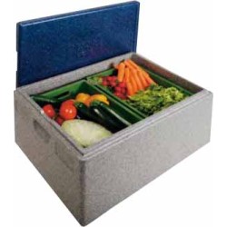 BOITE ISOTHERME EN POLYPROPYLENE EXPANSE, AVEC  12643 L2G