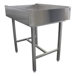 TABLE A EPICER LES POULETS INOX AISI 304 132001 L2G