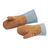 PAIRE DE MOUFLES PROTECTION THERMIQUE, CUIR TRAITÉ 138105 L2G