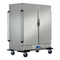 ARMOIRE CHAUFFANTE INOX, GLISSIERES EMBOUTIES,  14018 L2G