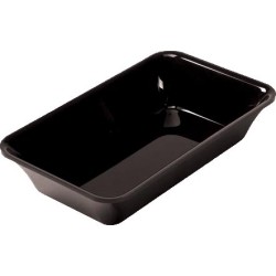 PLAT RECTANGULAIRE PLEXIGLAS NOIR GN1/4 1450N L2G