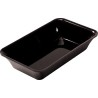 PLAT RECTANGULAIRE PLEXIGLAS NOIR GN1/4 1450N L2G