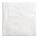 Serviettes cocktail blanches Fasana 250mm (Lot de 1500) CK881 Fasana