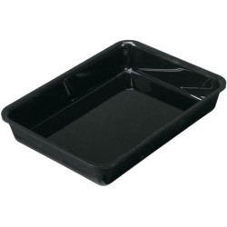 PLAT RECTANGULAIRE PLEXIGLAS NOIR GN2/7 1517N L2G
