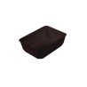 PLAT RECTANGULAIRE PLEXIGLAS NOIR GN2/7 1580N L2G