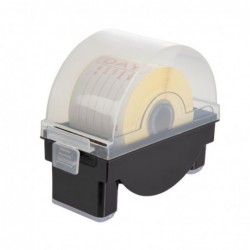 Ensemble 500 étiquettes pour produits préparés 49mm et distributeur Hygiplas (Lot de 500) CK893 Hygiplas