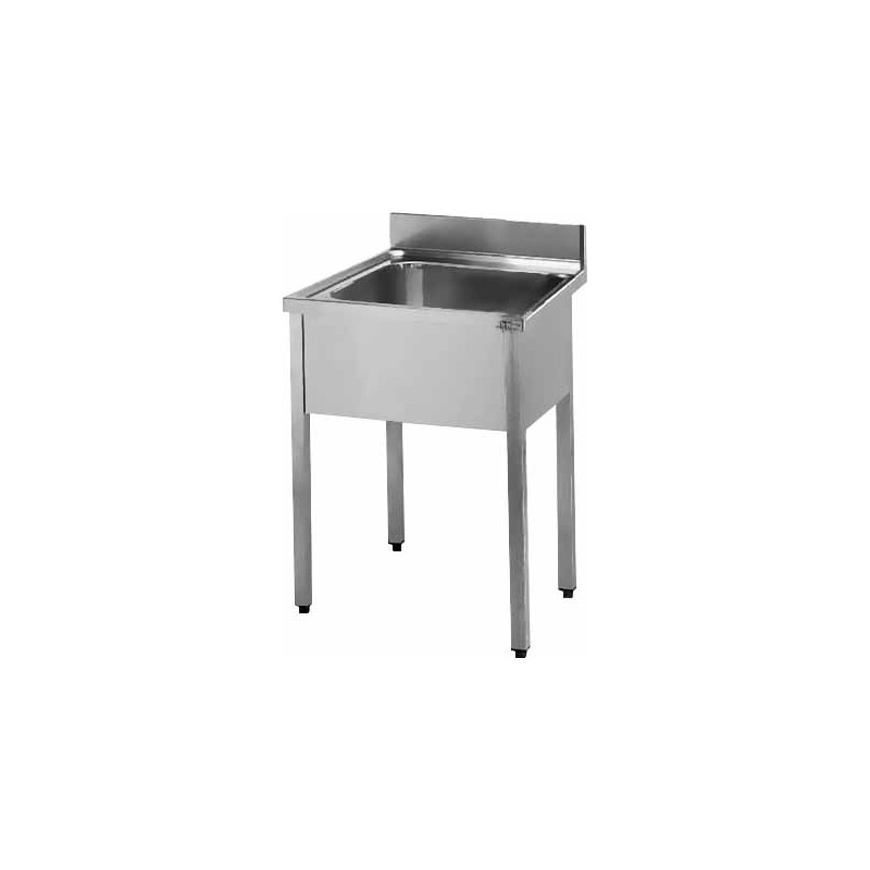 PLONGE LEGUMIERE INOX 304, 1 BAC 800X600X450 MM 16686 L2G PLONGE LEGUMIERE INOX 304, 1 BAC 800X600X450 MM 16686 L2G