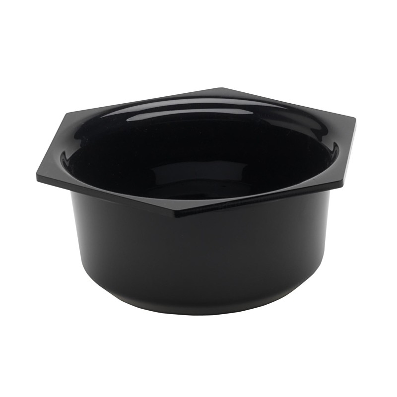 SALADIER ROND HEXAGONAL, 1.5L, PLEXIGLAS NOIR 1818 L2G SALADIER ROND HEXAGONAL, 1.5L, PLEXIGLAS NOIR 1818 L2G