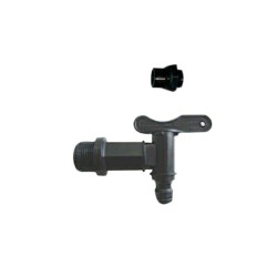 RACCORD ET ROBINET POUR BACS A GLACE POLYETHYLENE 18317 L2G