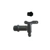 RACCORD ET ROBINET POUR BACS A GLACE POLYETHYLENE 18317 L2G
