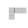 RACCORD D'ANGLE 1 NIVEAU P-465 MM 18522 L2G