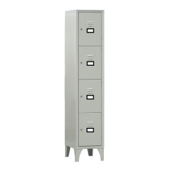 ARMOIRE VESTIAIRE MULTICASES, 1 COLONNE 4 CASES 1C-4CA L2G
